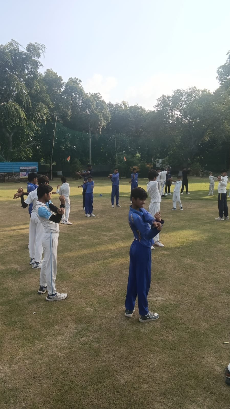 Practice session at ASCA